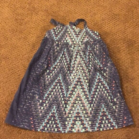 Anthem of the Ants Blue Colored Blocks Sundress - Picture 1 of 6